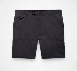 Prana Standard Fit Zion Stretch Shorts Men's 28 Black Lightweight Gorpcore - Picture 1 of 11