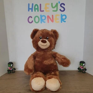 BUILD-A-BEAR WORKSHOP Peluche Lil' Brownie Cub Orsacchiotto Marrone 2016 - Foto 1 di 5