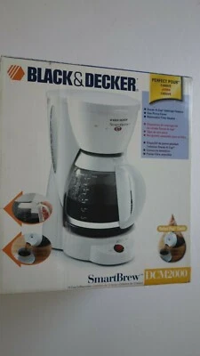 BLACK&DECKER Smart Brew DCM2000 12 Cup Coffeemaker New Sealed - Image 1 of 4