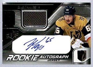 2022-23 SPx Zack Hayes Rookie Auto Jersey /375 #ZH Vegas Golden Knights
