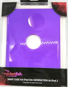 Rocketfish snap case hardshell for iPad 3rd generation or iPad 2 purple - Picture 1 of 4