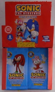 Panini Sonic The Hedgehog Gotta Go Fast Trading Cards Choose Qty: 3 6 9 18 packs - Picture 1 of 1