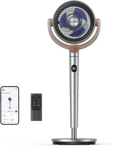Smart Ventilatore a Piantana Silenzioso 20Db, Oscillazione a 120° + 120°, Ventil - Foto 1 di 12
