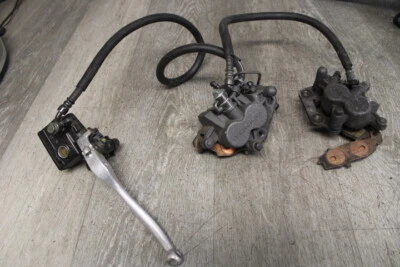 Juego de pinzas de freno delanteras derecha izquierda Kawasaki Ninja 650R EX650 2007 par de pinzas Foto 1 de 4