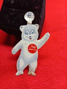 1950er TEDDY SCHNEEERNTE LITHO PIN 50ER?? ENTHÄLT KOSTENLOSEN VERSAND - Bild 1 von 7