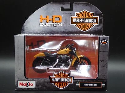 2014 14 Sportster Ferro 883 Harley Davidson Moto Maisto Serie 39 1/18 Bici - Immagine 1 di 4