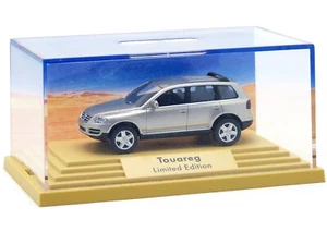 Wiking - VW Volkswagen Touareg SUV Limited coche modelo plata metálico - 1:87 H0 - Imagen 1 de 2