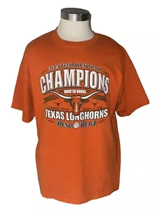 Camisa DE COLECCIÓN Texas Longhorns 2005 Rose Bowl XL Naranja Campeones de Fútbol - Imagen 1 de 4