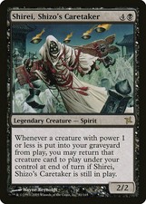 Shirei, Shizo's Caretaker - Foil Betrayers of Kamigawa MP MTG