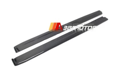 Carbon Fiber Side Skirt Extensions Set fits 2022-2025 Toyota GR86 / Subaru BRZ - Image 1 of 4