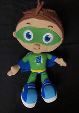 Super Why Wyatt Talking Plush 12” 2009 Out Of The Blue Learning Curve PBS Kids