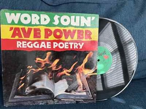 Various - Word Soun' 'Ave Power - Reggae Poetry  LP  - Vinyl Record (VG+/VG+) - Picture 1 of 3