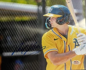 Nick Kurtz, Oakland/Sacramento/Las Vegas Athletics Signed. Auto 8x10 Photo PSA - Picture 1 of 1