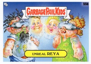 2020 GARBAGE PAIL KIDS GPK 35TH ANNIVERSARY UNREAL REYA 55b NM