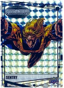 2015 UD Marvel Vibranium Radiance Refractor #81 tarjeta coleccionable centinela 13/50 casi nuevo/m - Imagen 1 de 2