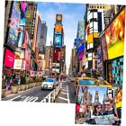 New York Times Square Kulisse moderne Stadt Wolkenkratzer Straßenparty 