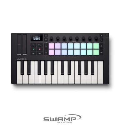 Novation Launchkey Mini MK4 25-Key MIDI Keyboard Controller Compact Portable - image 1 of 4