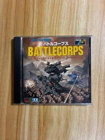 BATTLECORPS 3D Mechanical Battle Simulator Mega CD only Japan z2