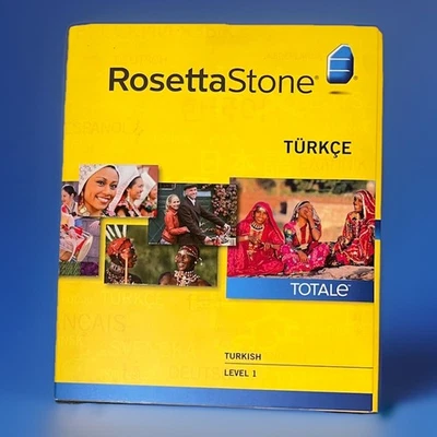 Rosetta Stone TURKCE Turkish Level 1 Version 4 CDs Preowned No Headset Preowned - Image 1 of 4