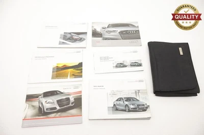 AUDI A4 B8 2011 guía del propietario manual conjunto de libros con estuche OEM Foto 1 de 4