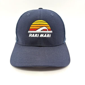Hari Mari Richardson 112 Dark Blue Embroidered Mesh Trucker Snapback Cap - Picture 1 of 4