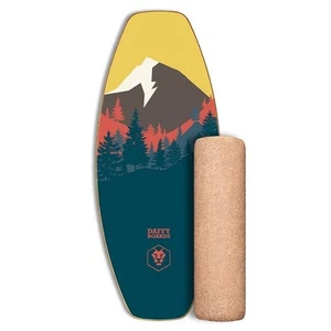 Daffy Boards Allrounder Balance Board Set mit Korkrolle - Mountain - NEU - - Picture 1 of 5