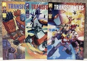 Transformers #1-#3 Lot IMAGE COMICS - Picture 1 of 1
