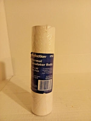 PM Company Thermal Calculator Rolls, 2-1/4" x 85 ft, White, 3/Pack 20225 - Image 1 of 2