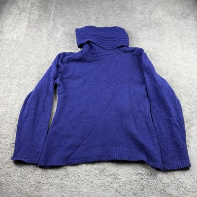 Suéter Charter Club para mujer XL púrpura simulado cuello alto manga larga Foto 1 de 4