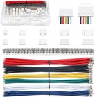 420 PCS 2.54mm JST-XH Connector Kit, JST-XH 2/3/4/5/6 Pin Housing Female and Mal
