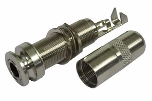 Switchcraft Pin terminale acustico mono/stereo jack uscita 1/4" - nichel - Foto 1 di 2