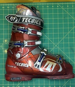 Tecnica Vento10 rot Alpin Skischuhe Herren Größe 9 / 27,0 Mondo Point sehr gut - Bild 1 von 24