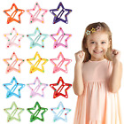 15 Pcs Star Hair Clips For Girls, 1.22" No Slip Metal Snap Hair Barrettes Candy