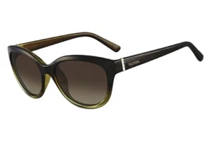 VALENTINO SUNGLASSES V636S 334 IN GRADIENT KHAKI - Picture 1 of 8
