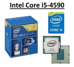 Intel Core i5-4590 SR1QJ Quad Core Processor 3.3 GHz, Socket LGA1150, 84W CPU - Picture 1 of 6