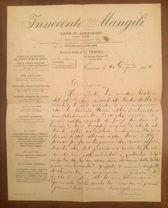 Lettera autografa di Cesare Mangili - Picture 1 of 1