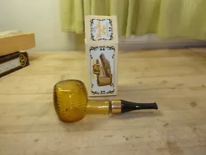 avon 1974 corn on the cob pipe decanter wild country empty w/box FREE SHIPPING - Picture 1 of 15