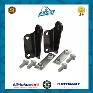 BOLT ON TAILGATE HINGE BRACKET KIT FOR LAND ROVER DEFENDER - PART NO DA2498 - Picture 1 of 1