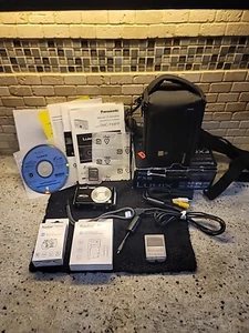 Panasonic Lumix DMC-FX8 5.0MP Compact Digital Camera 2 Batteries 1gb SD Av USB  - Picture 1 of 9