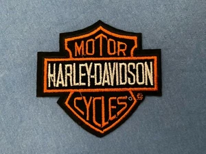 Harley-Davidson Shield Logo Patch Motorcycle Bikes Chopper Hawg HOG Sportster US - Picture 1 of 5