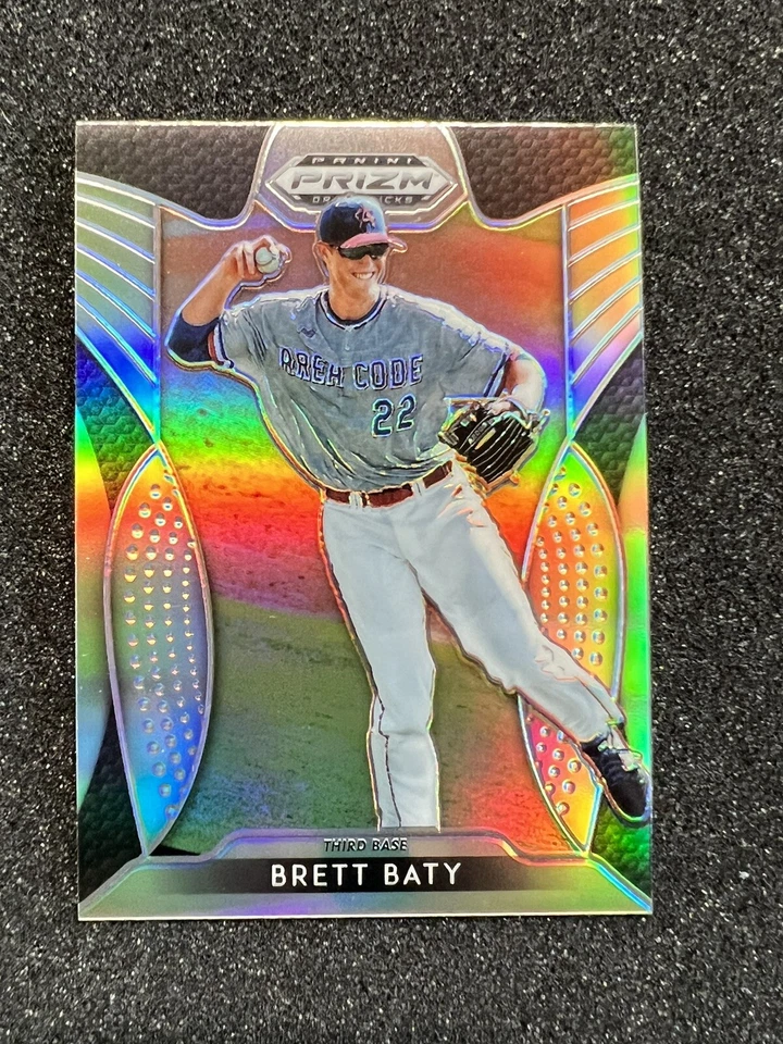 2019 Panini Silver Prizm Draft Brett Baty New York Mets Rookie RC - Image 1 of 1