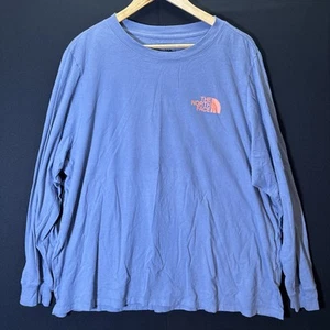 The North Face Damen Langarmshirt Graphic Injection Blau Orange 3x Herbst - Bild 1 von 7
