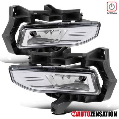 Fit 2017-2019 Versa Note Hatchback Bumper Lamps Driving Fog Lights Left+Right - Image 1 of 4