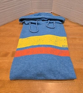 Billabong Distressed Baja Hoodie Men's XL Surf Skate Beach OG Retro Soft Comfort - Picture 1 of 18