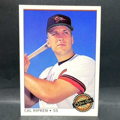 1993 O-PEE-CHEE PREMIER CAL RIPKEN JR #125 (BALTIMORE ORIOLES) - Image 1 of 2
