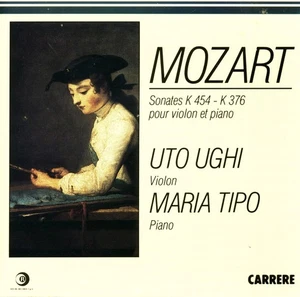 MOZART Sonatas for Violin And Piano K376 & K454 Uto UGHI Maria TIPO [CD] Rare - Imagen 1 de 3