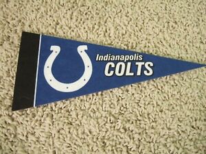 NEW Indianapolis Colts NFL Football Pennant Mini 9" Souvenir Felt Flag Matt Ryan
