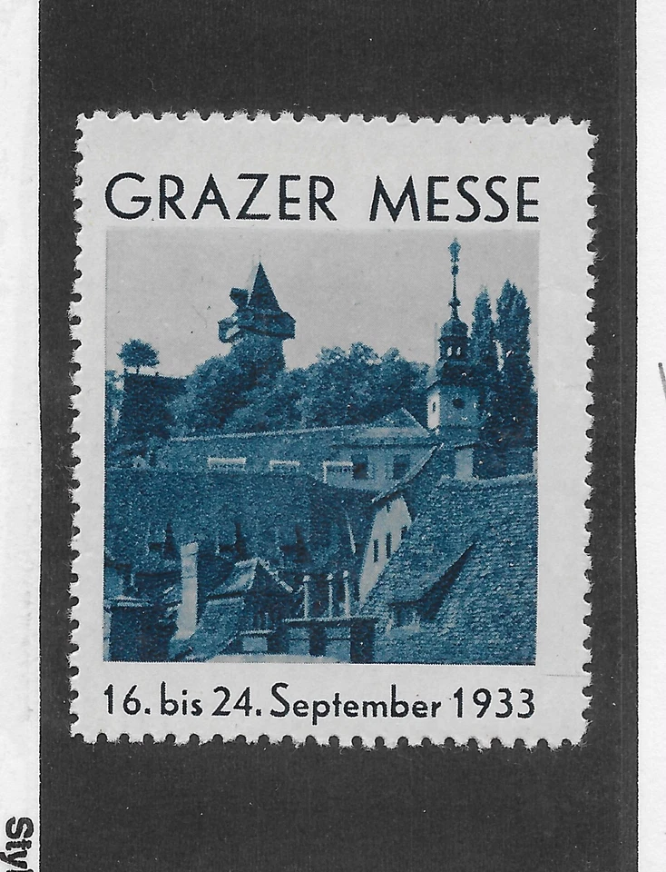 NETHERLANDS GRAZER MESSE LABEL (CC947) - Image 1 of 1