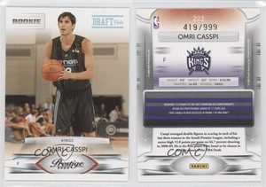 2009-10 Panini Prestige Draft Picks Light Blue /999 Omri Casspi #223 Rookie RC
