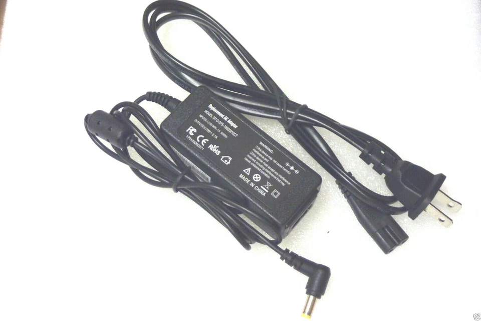 AC Adapter For Acer R221Q R240HY R241Y R251 R271 EG270 LED Monitor Power Cord - Image 1 of 1